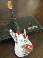 Axe Heaven Miniature Jimi Hendrix Fender™ Strat™ Monterey Guitar Replica