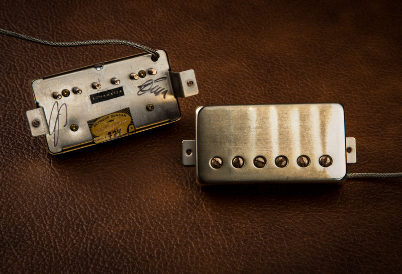 Joe Bonamassa Signature Amos Humbuckers – Aged Gold Covers by