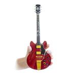 Joe Bonamassa Signature “1972 Red ES” Mini Guitar Replica Collectible