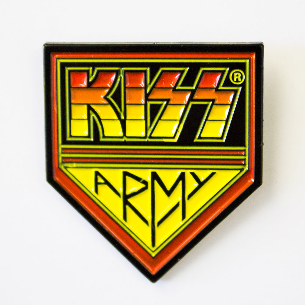 KISS Army Pin