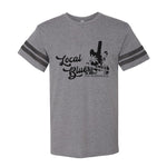 Local Blues Football T-Shirt (Men)