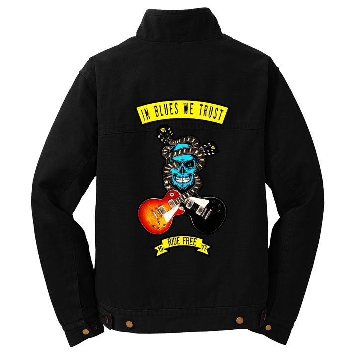 Back sales patch jaket