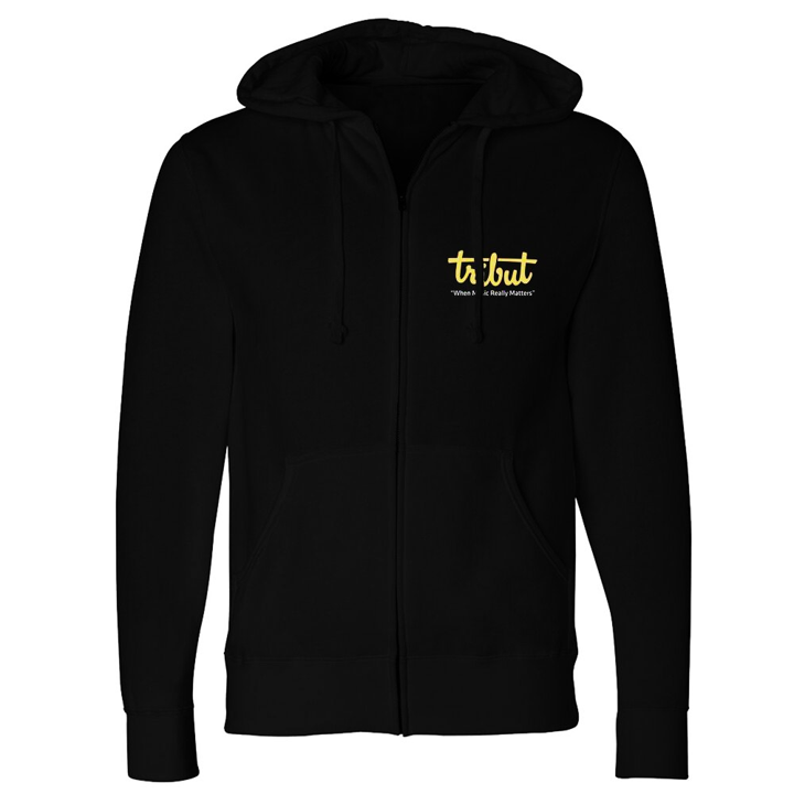 Tribut - Let There Be Blues Zip-Up Hoodie (Unisex)