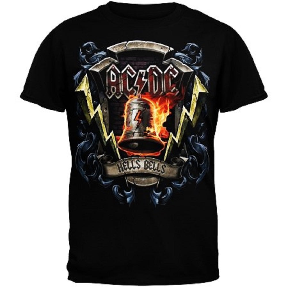 AC/DC - Hells Bells Shield T-Shirt (Men)