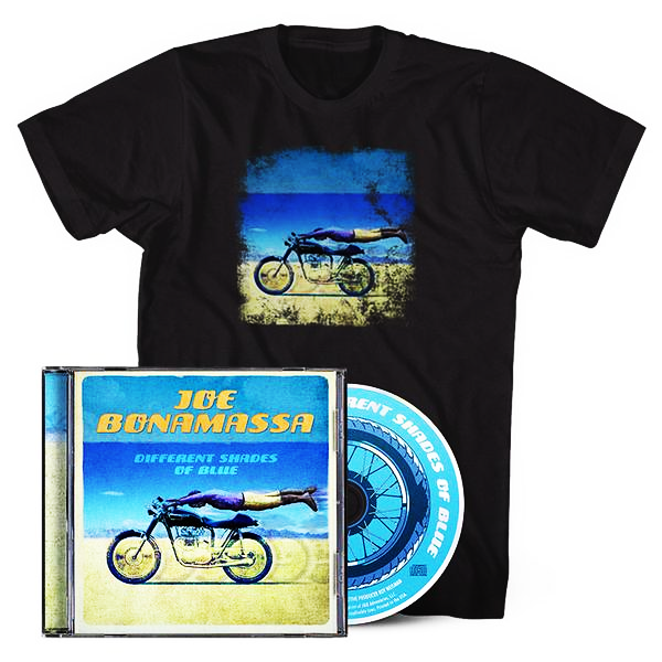 Different Shades of Blue CD Plus Commemorative Tee