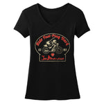 Rebel with a Cause V-Neck (Women)
