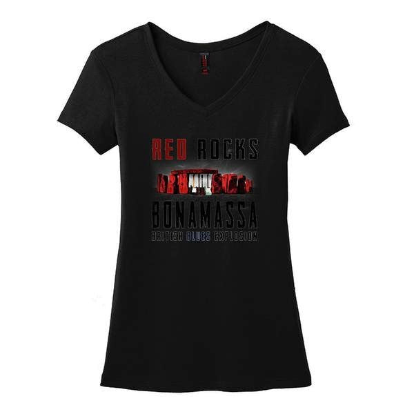 Red Rocks British Blues Explosion V-Neck (Women)