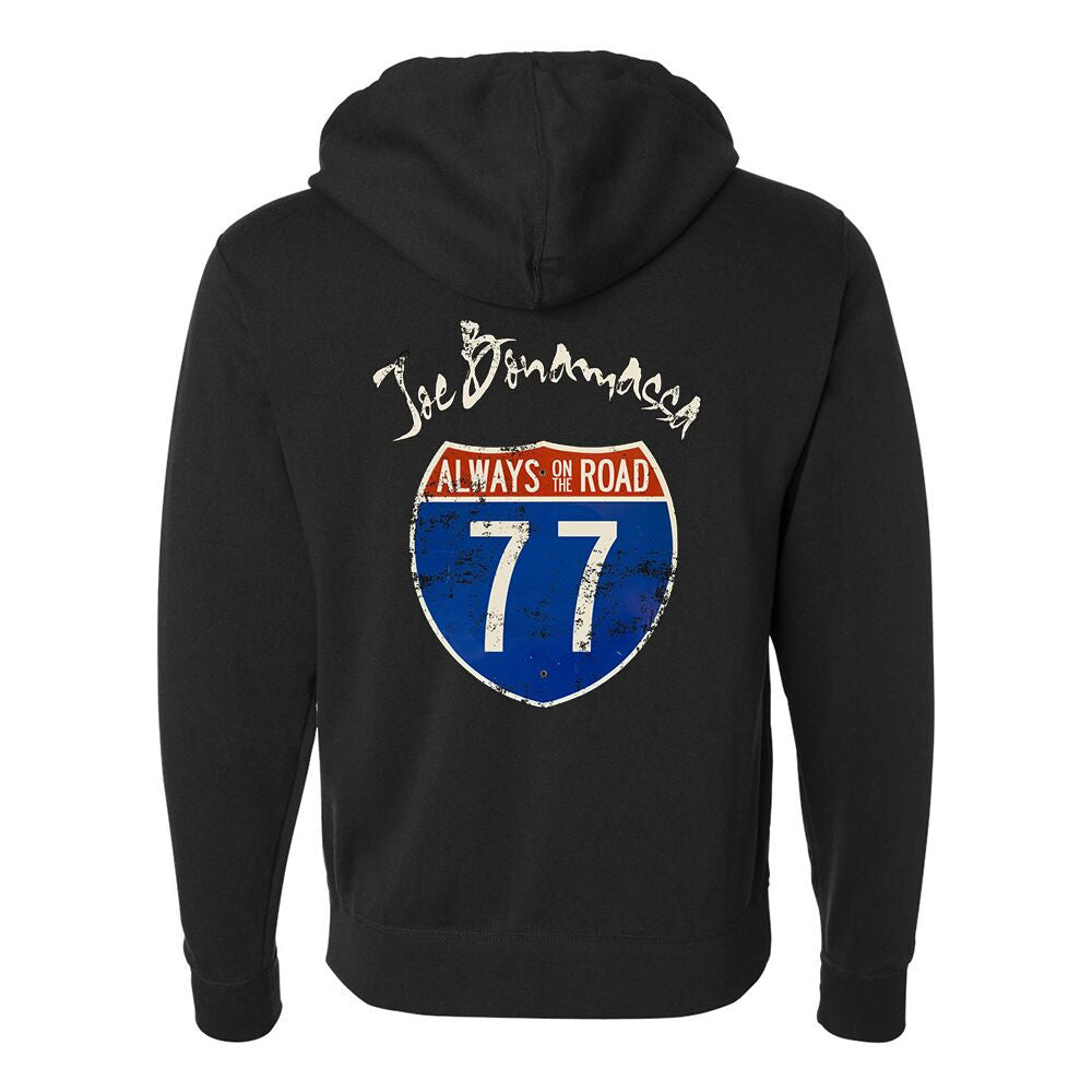JB Route 77 Zip-Up Hoodie (Unisex)