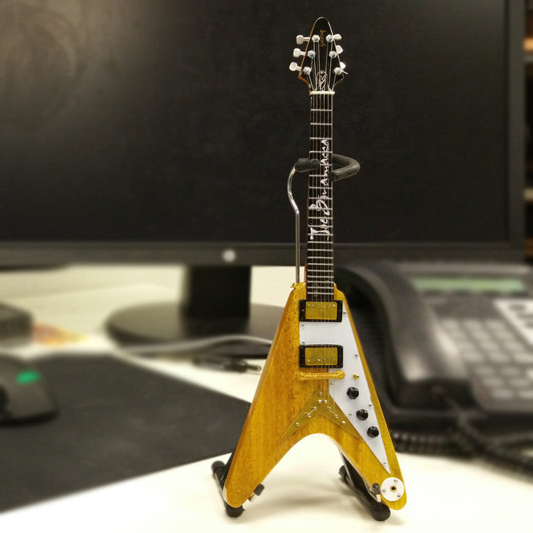 Mini flying v guitar sale