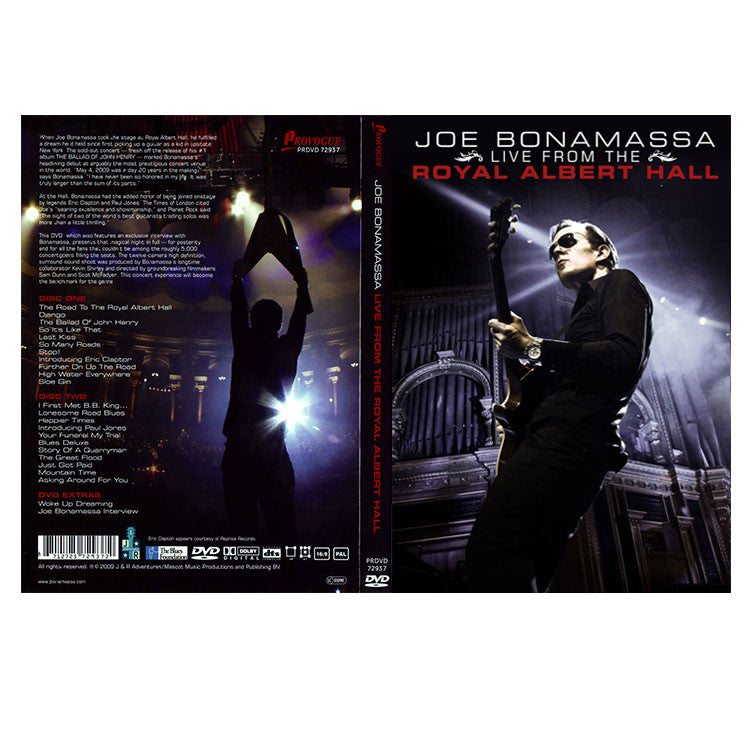 Joe Bonamassa: Live From The Royal Albert Hall (DVD) – Joe