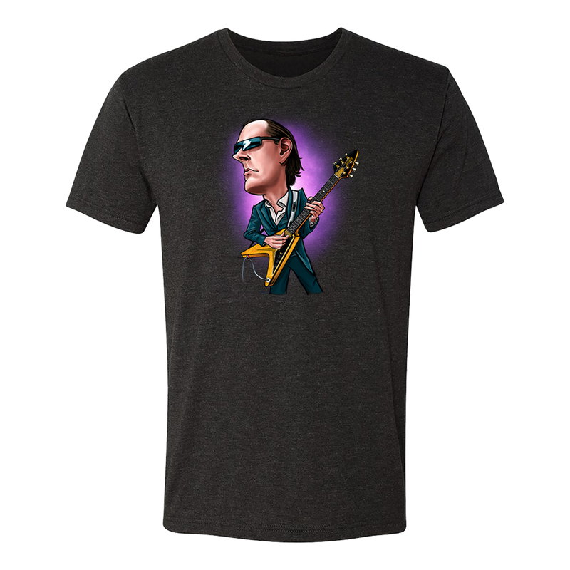 Joe Bonamassa & Amos Cartoon Tri-Blend T-Shirt (Unisex)