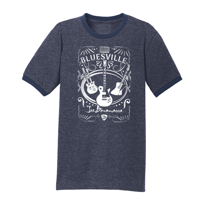Welcome to Bluesville Contrast T-Shirt (Men)
