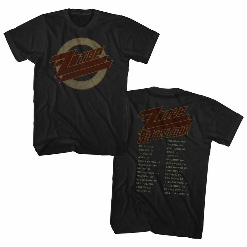 ZZ Top - 1990 US Tour T-Shirt (Men)