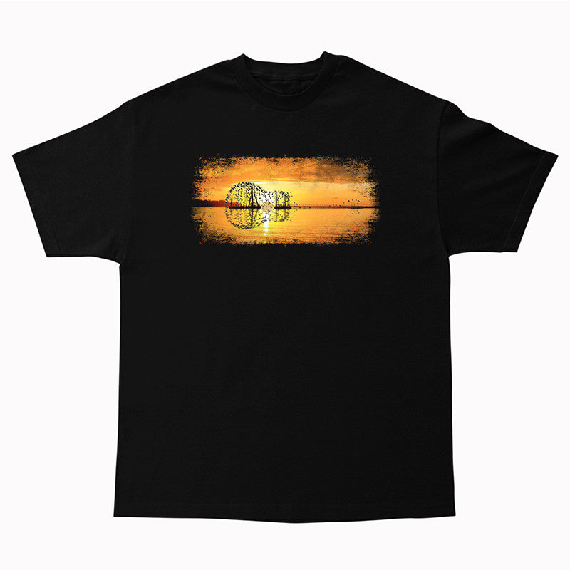 Tribut - Yellow Acoustic Sunset T-Shirt (Unisex)