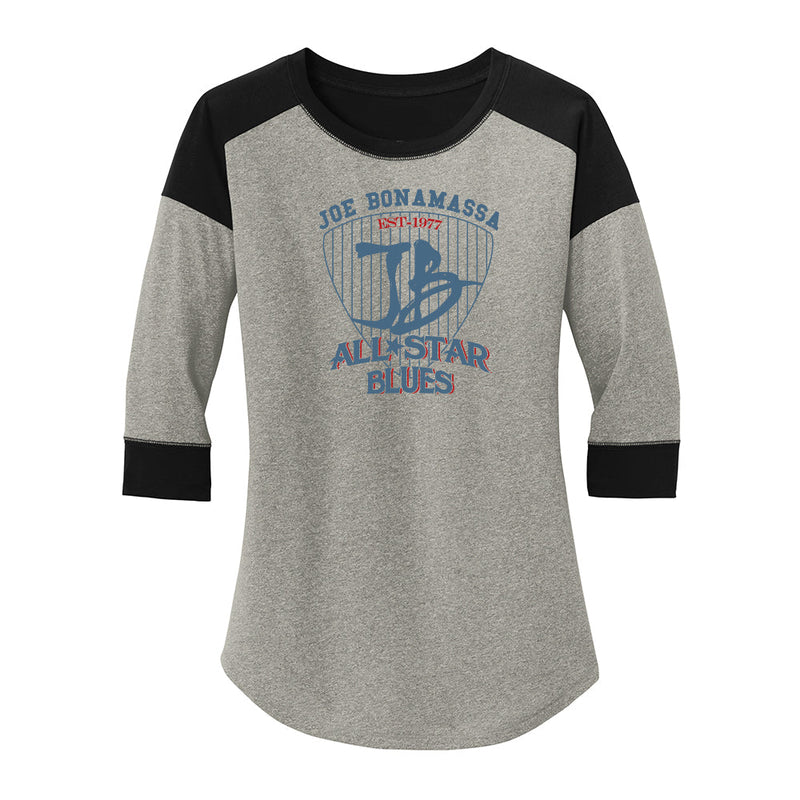 Allstar Blues New Era 3/4 Sleeve T-Shirt (Women)