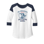 Allstar Blues New Era 3/4 Sleeve T-Shirt (Women)