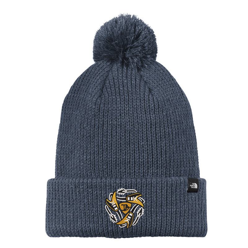 Always on the Road Flying V The North Face Pom Beanie