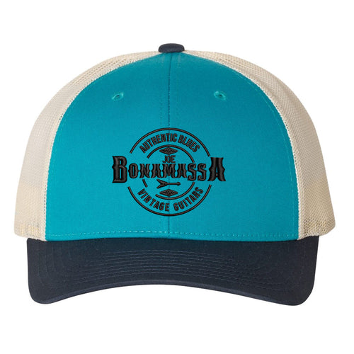Authentic Blues Low Profile Trucker Hat