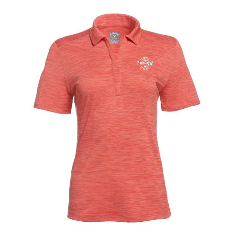 Authentic Blues Callaway Broken Stripe Polo (Women)