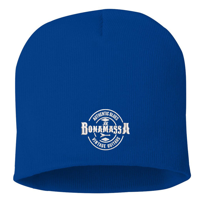Authentic Blues Knit Beanie