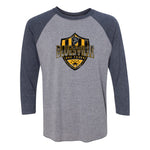 Bluesville Axe Fever 3/4 Sleeve T-Shirt (Unisex)