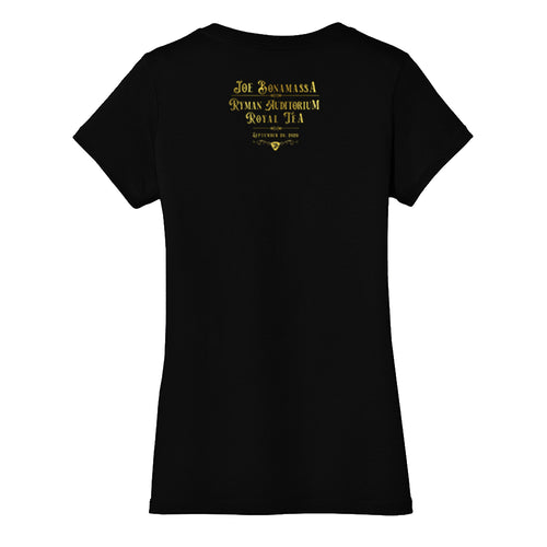 Royal Tea Guitar V-Neck T-Shirt (Women)