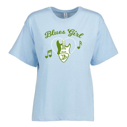 Blues Girl Essential Boxy T-Shirt (Women)