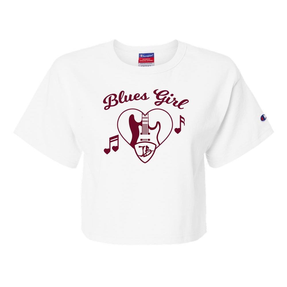 Blues Girl Champion Crop T-Shirt (Women)
