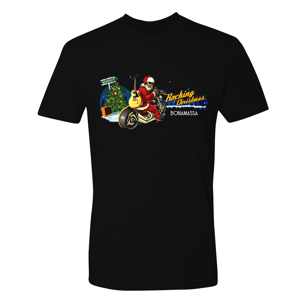 Rockin' Santa Bona Chopper T-Shirt (Unisex)