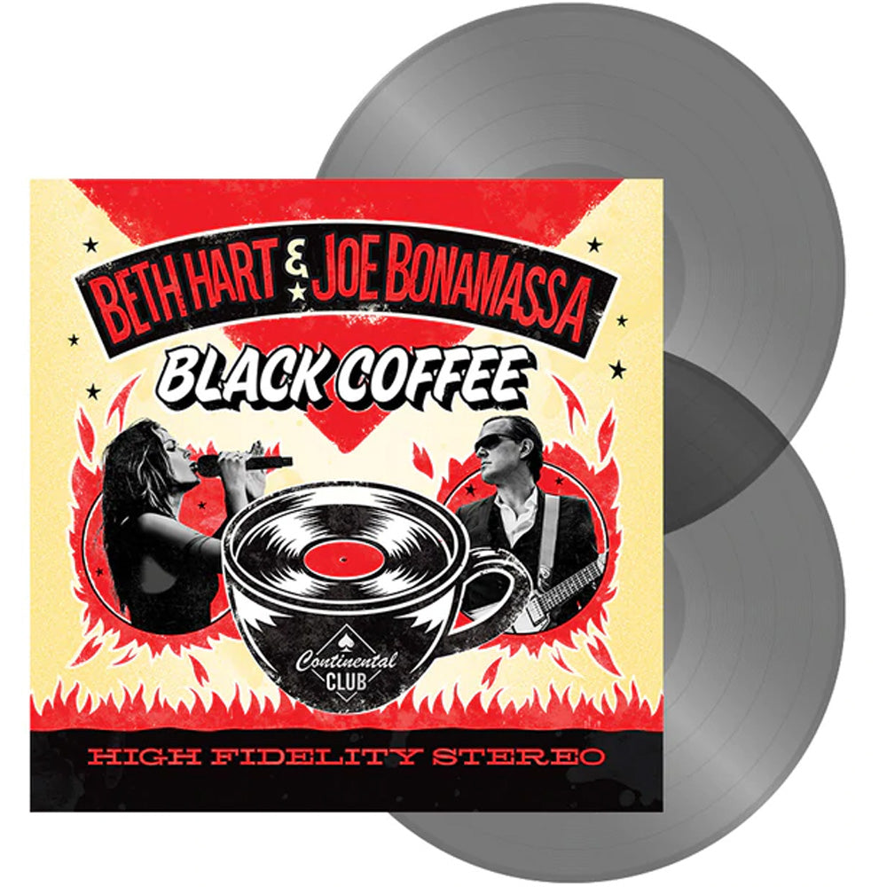 Beth Hart & Joe Bonamassa: Black Coffee (Transparent Double LP Vinyl Set) (Re-Pressed: 2021)