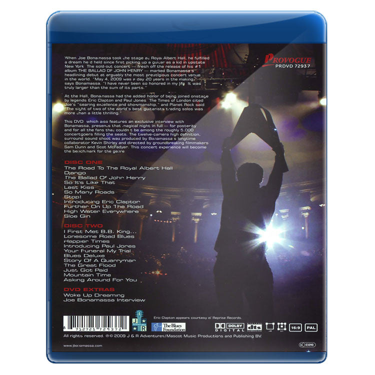 Joe Bonamassa: Live From The Royal Albert Hall (Blu-ray)