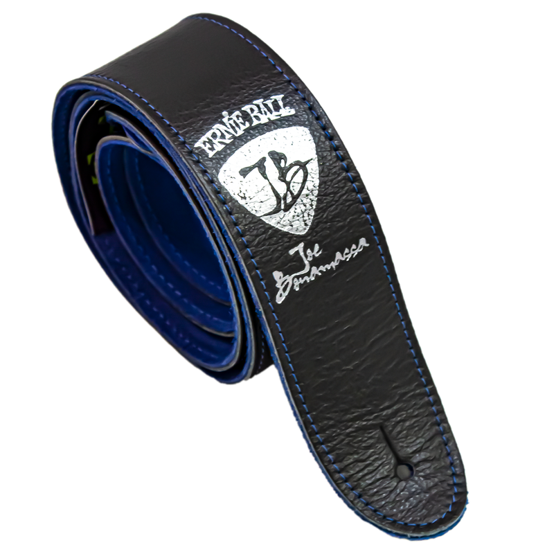 Grey & Blue Suede - Joe Bonamassa Signature Guitar Strap