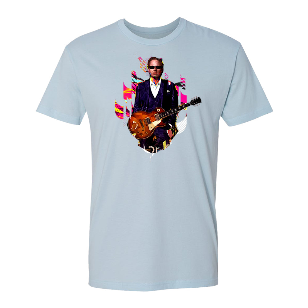 Royal Blues II "Abstract" T-Shirt (Unisex) - Light Blue