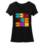 Tribut - Blues Art V-Neck (Women)