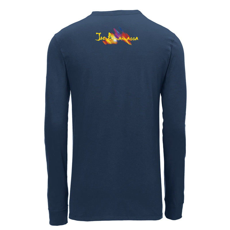 Blues Hues Nike Cotton Long Sleeve (Men)