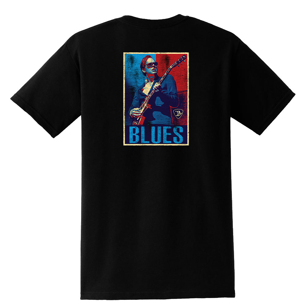 Blues Illustration Pocket T-Shirt (Unisex)