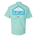 Blues Life Shield Columbia PFG Bahama II Short Sleeve (Men)