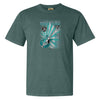 Make Blues Not War Turquoise Comfort Colors T-Shirt (Unisex)