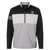 Blues Rock Adidas 3 Stripes 1/4 Zip Pullover (Men)