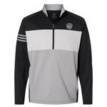 Blues Rock Adidas 3 Stripes 1/4 Zip Pullover (Men)