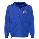 Blues Rock Guitar Logo Champion Packable Quarter-Zip Jacket (Unisex)