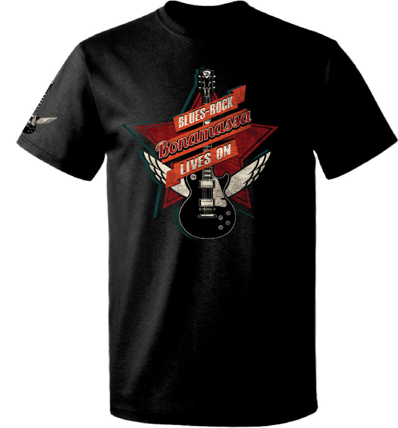 Blues Rock Lives On T-shirt (Unisex)