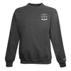 Blues Rock Guitar Logo Champion Crewneck Sweatshirt (Unisex)