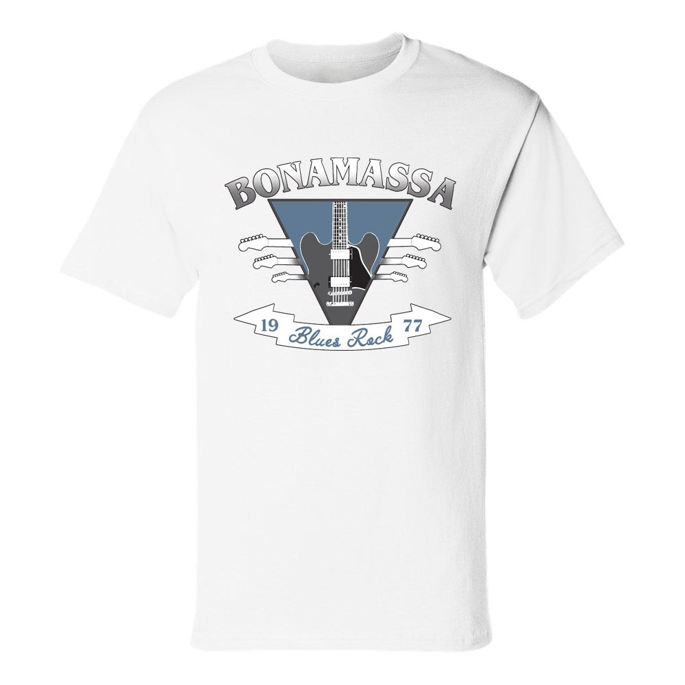 Blues Rock Guitar Logo Champion T-Shirt (Unisex)