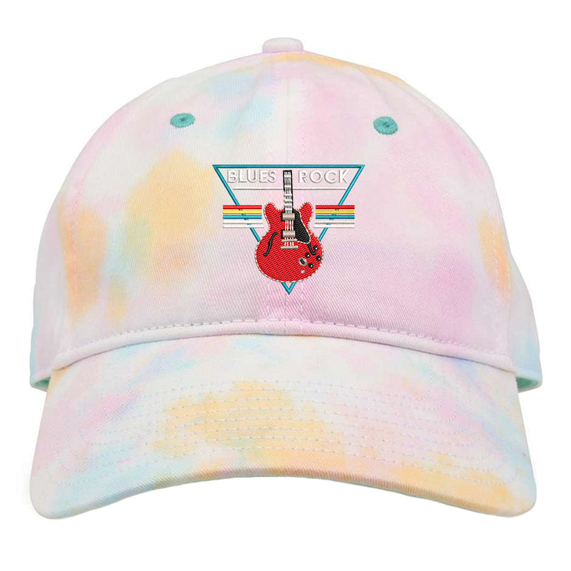 Blues Rock Triangle Tie Dye Hat