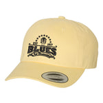 Blues Seal Peached Twill Dad Hat