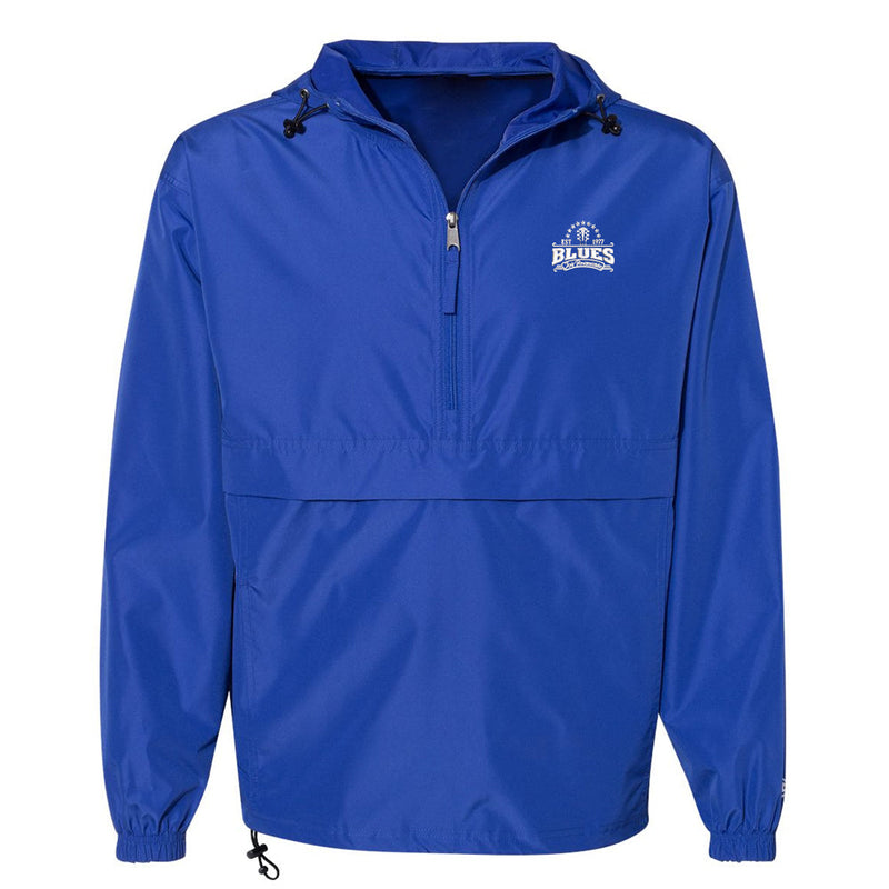 Blues Seal Champion Packable Quarter-Zip Jacket (Unisex)