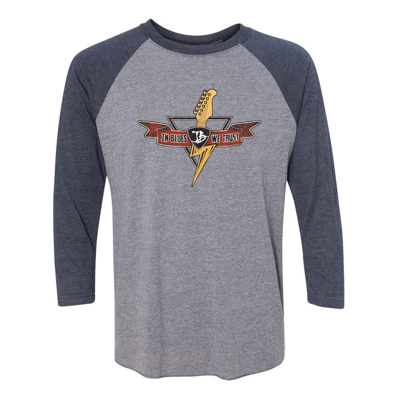 Blues Thunderbolt 3/4 Sleeve T-Shirt (Unisex)