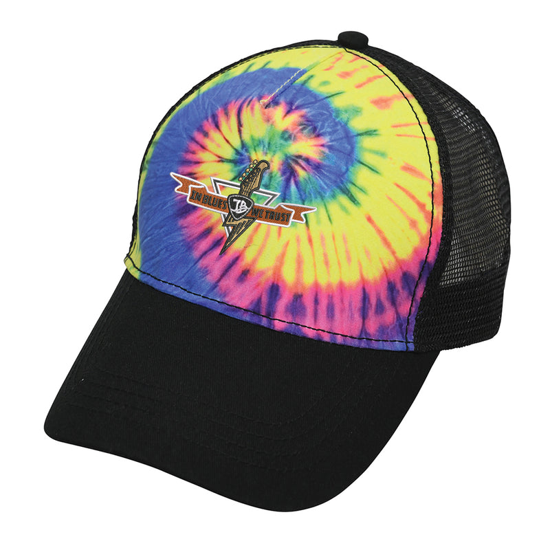 Blues Thunderbolt 5 Panel Trucker Hat