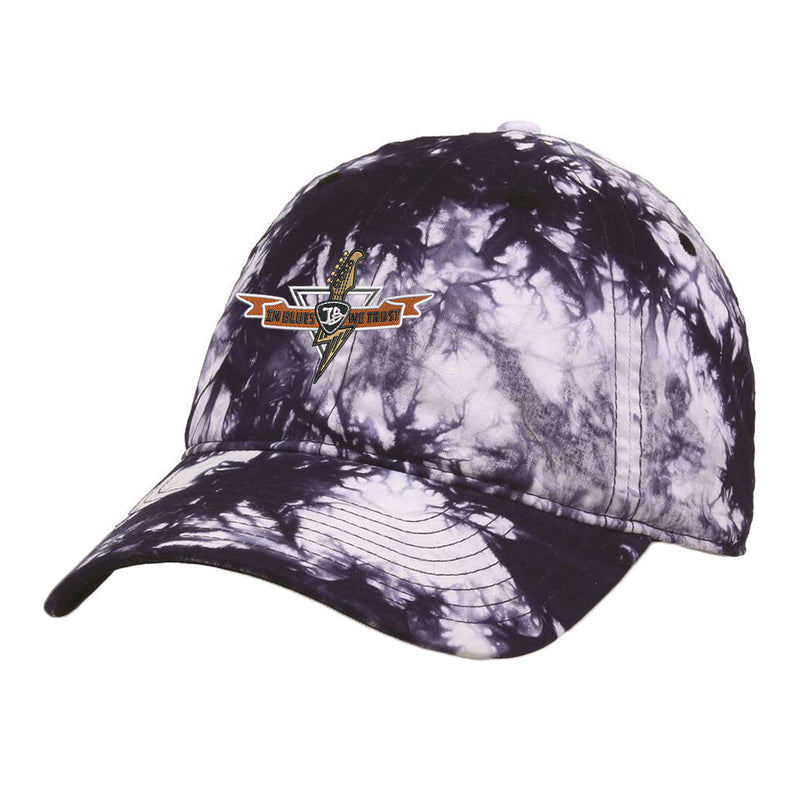 Blues Thunderbolt Tie Dye Hat
